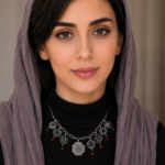 گردنبند یانترای مریخ با نماد هفت چاکرا و مرجان طبیعی